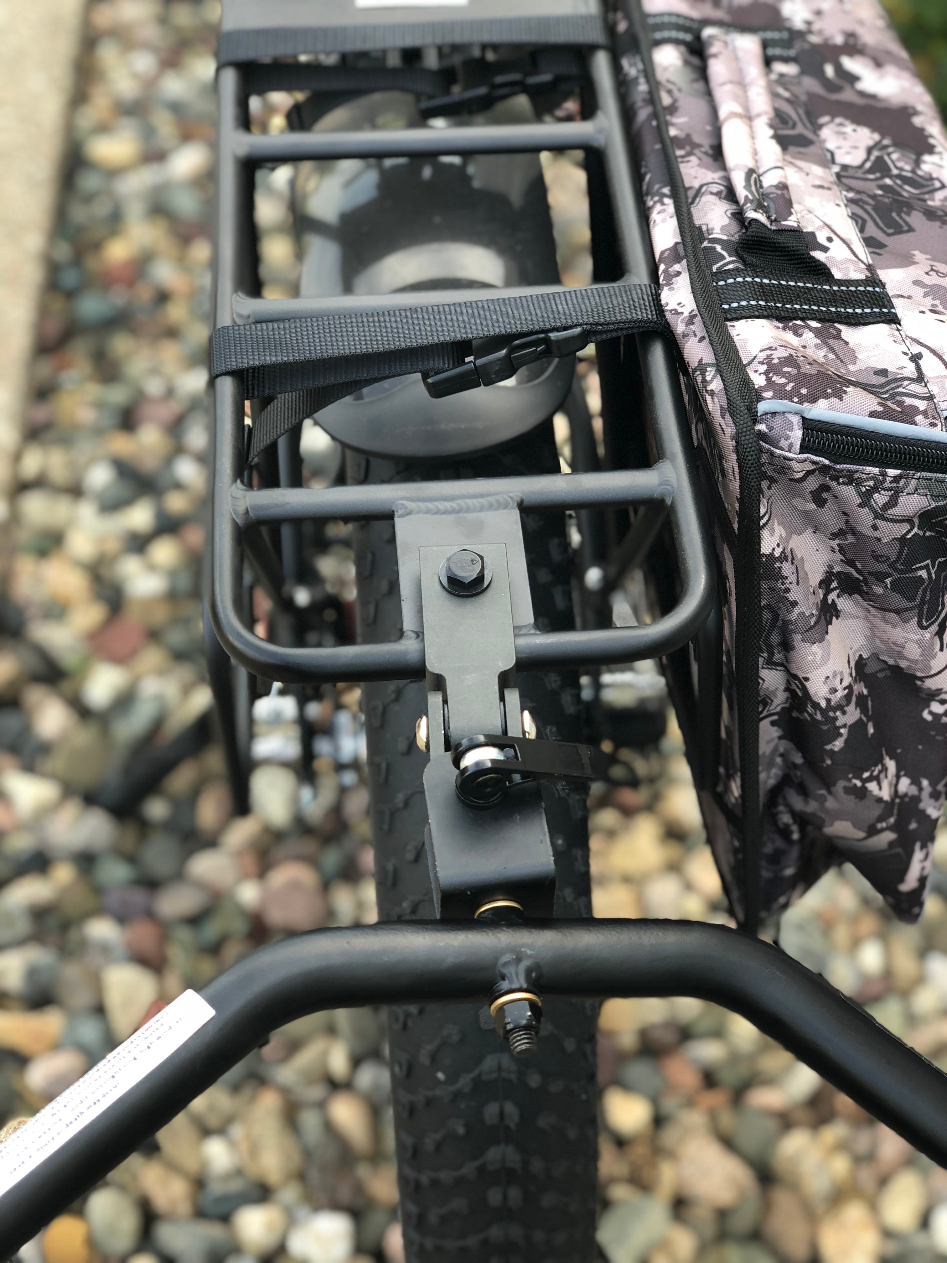 Additional Hitch for Aluminum Bike/Hand Cart