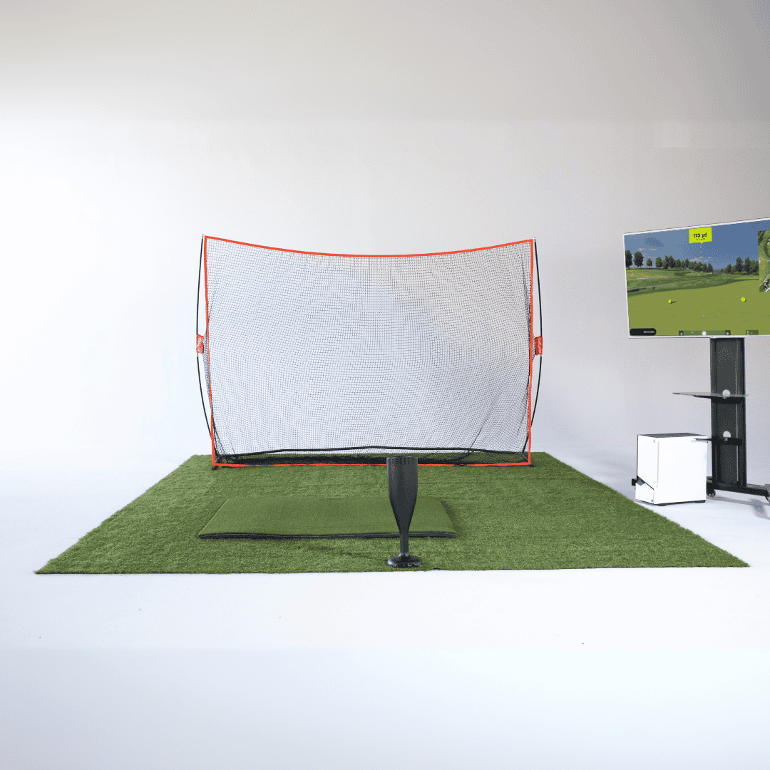 Red Stakes Golf RSG One Starter Bundle (RSG ONE + Mat + Net)