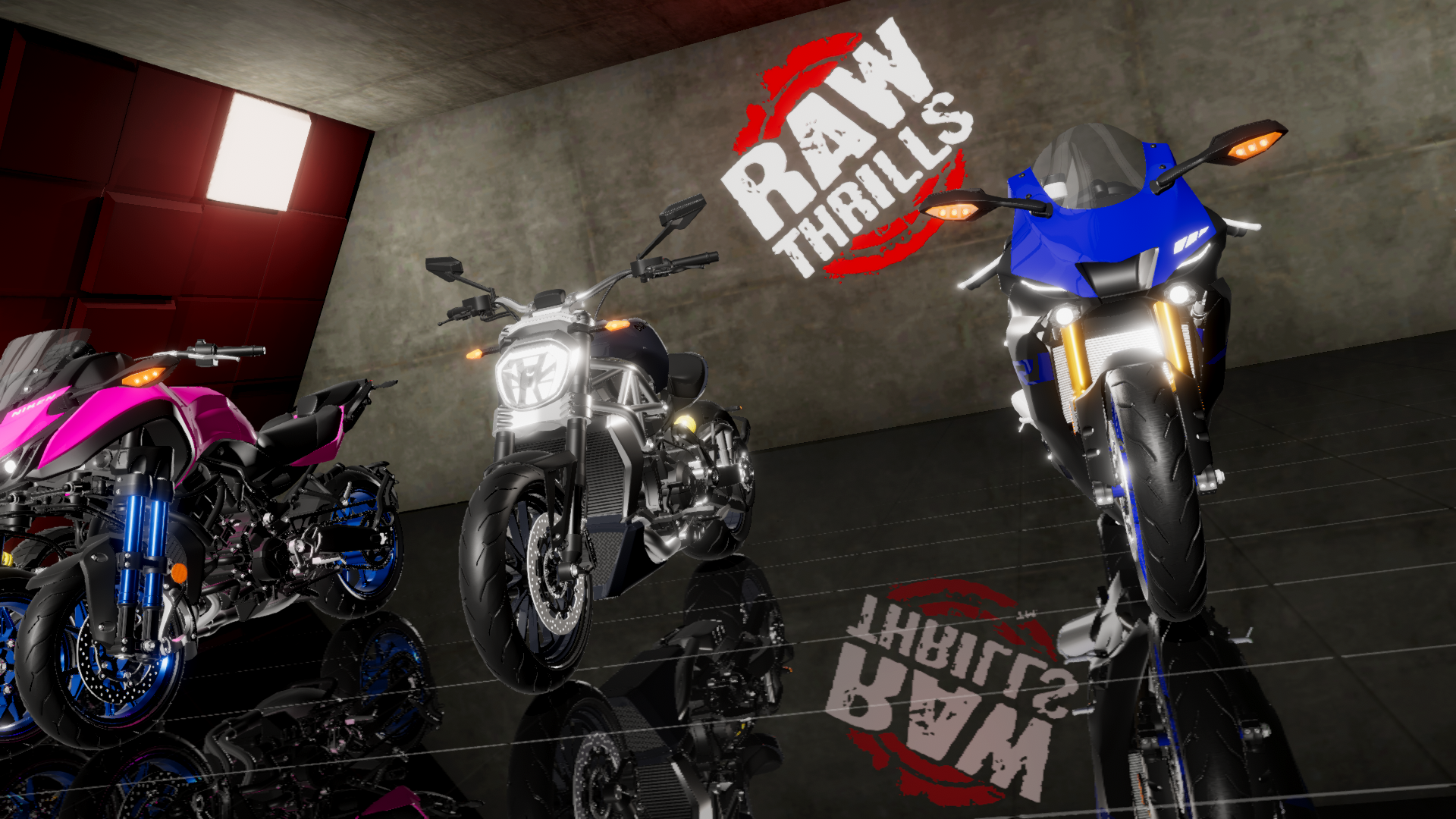Raw Thrills Super Bikes 3 Racing Arcade Game