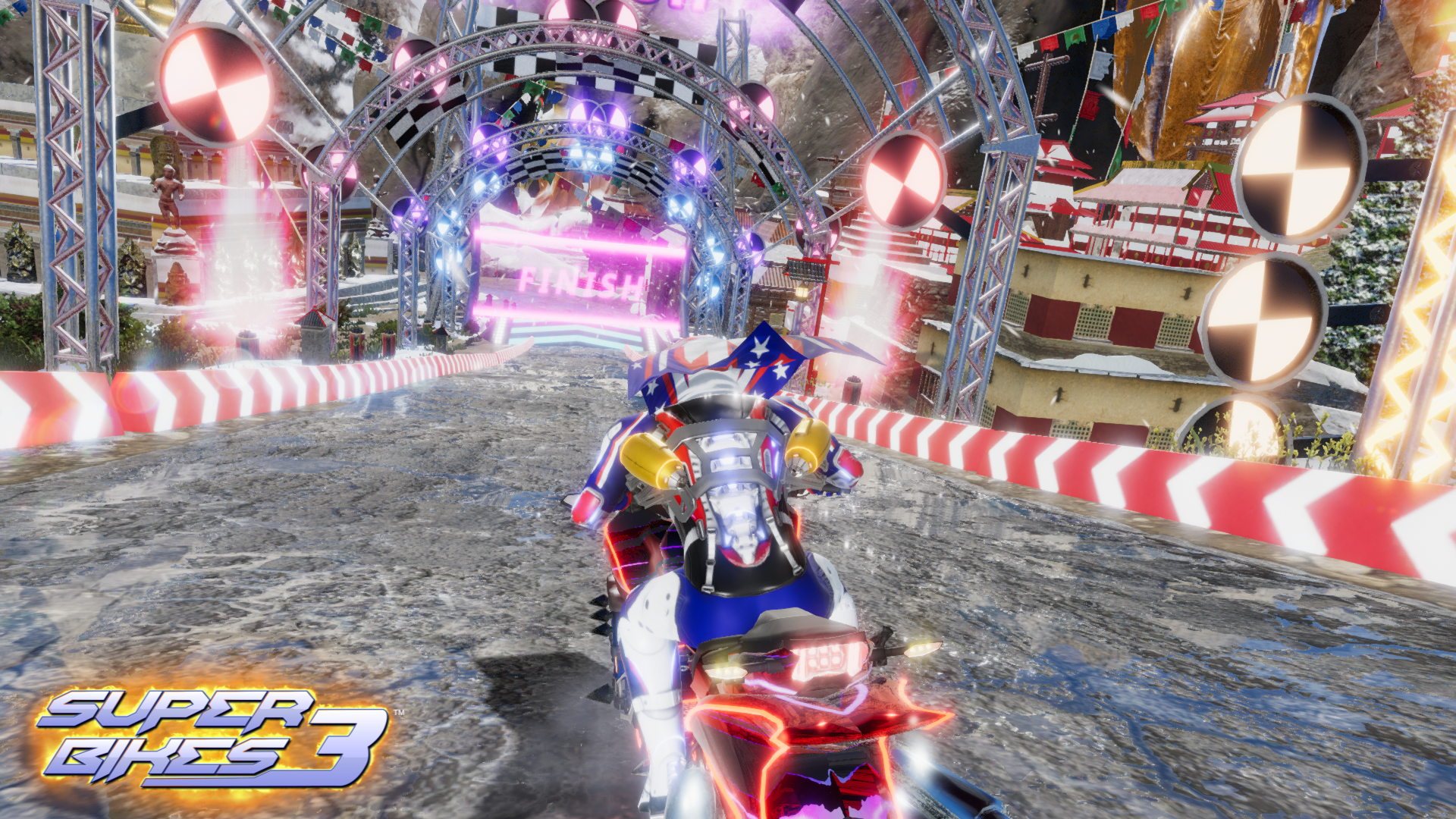 Raw Thrills Super Bikes 3 Racing Arcade Game