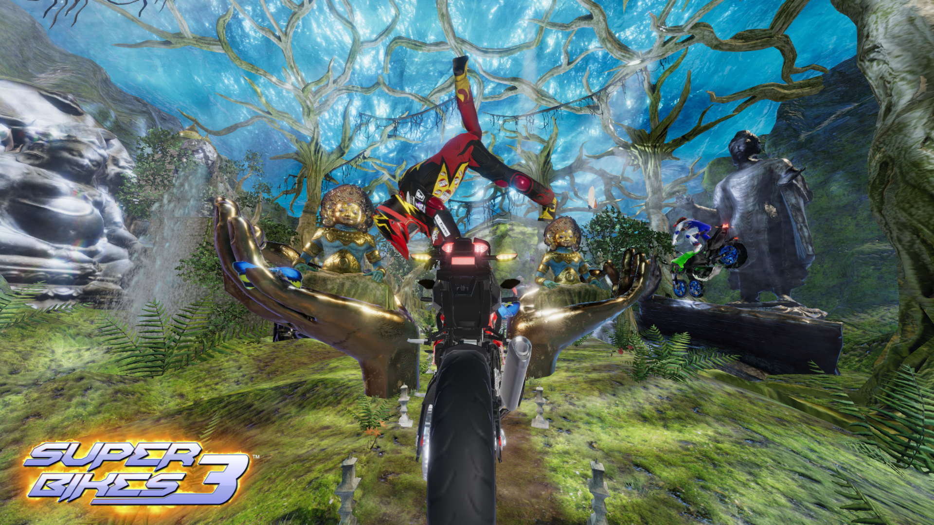 Raw Thrills Super Bikes 3 Racing Arcade Game