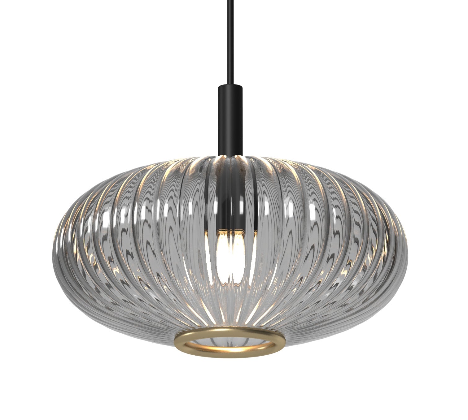 Ram Game Room - Prohibition 3 Glass Shade 54" Light Fixture (PRO54)