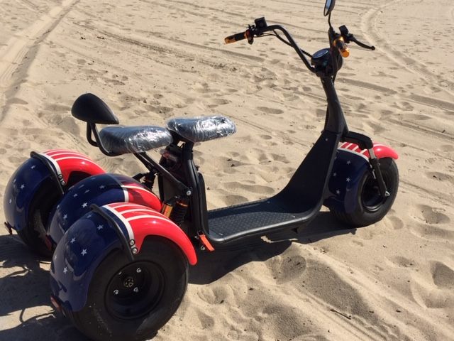 SoverSky T7.0 Electric Golf Trike Scooter Three wheel Golf Carts