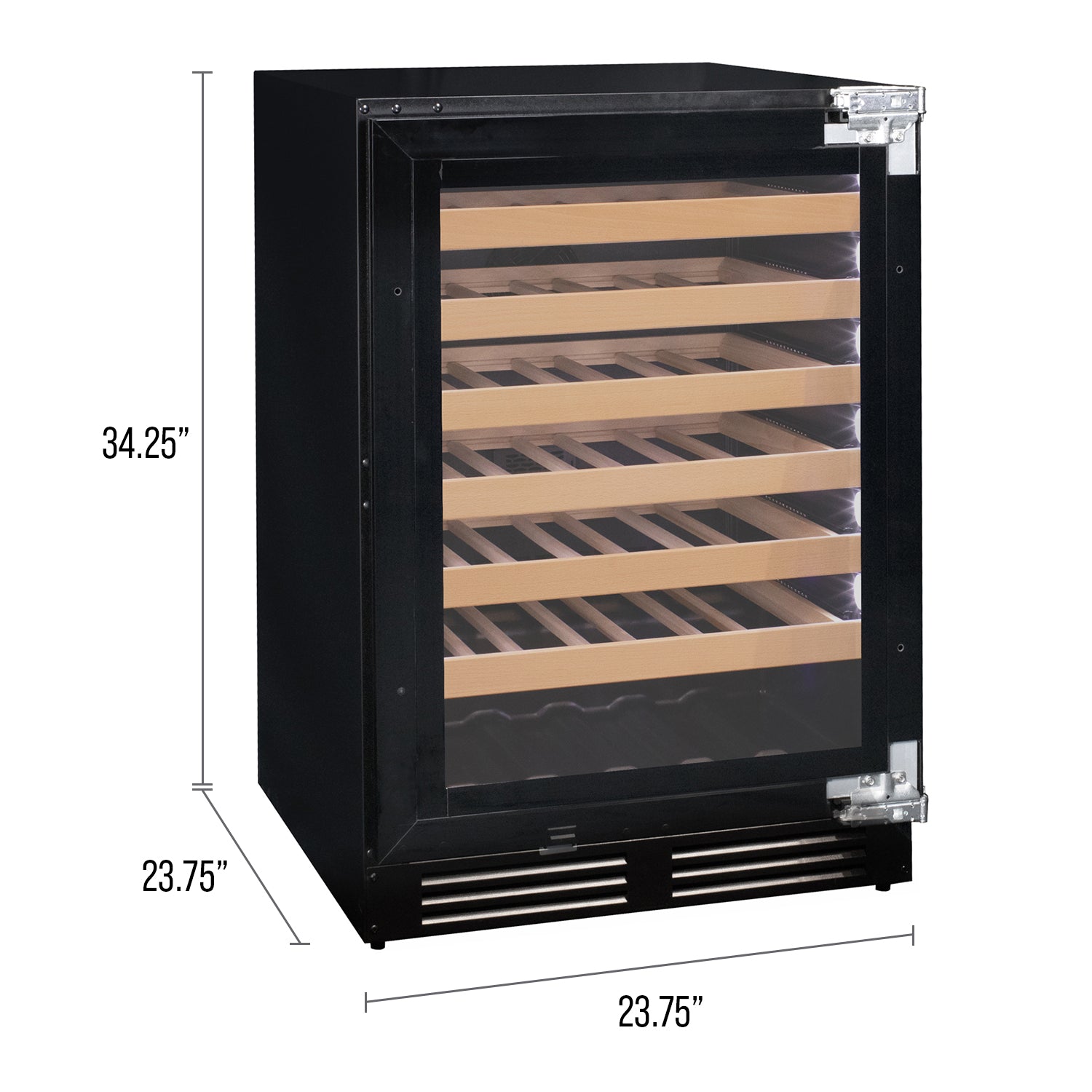 Allavino 24" Wide Dual Zone Panel Ready Wine Refrigerator