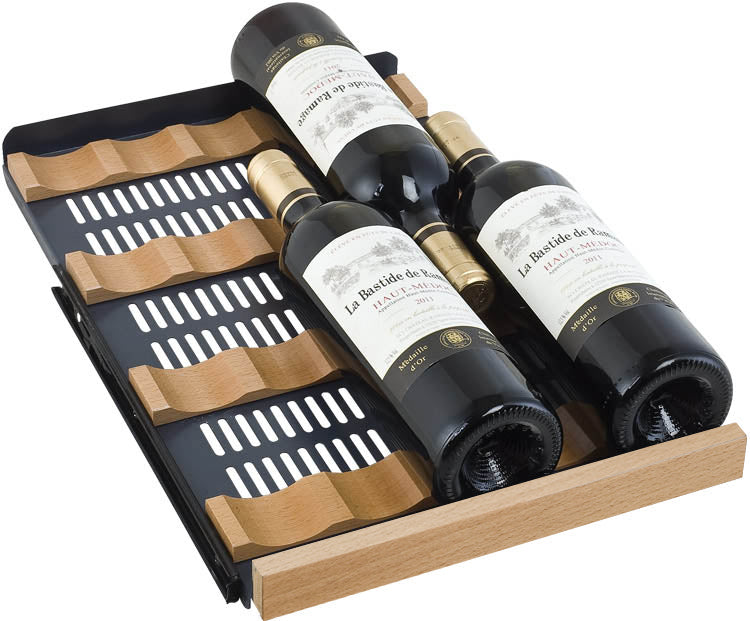 Allavino 15" Wide FlexCount II Tru-Vino 30 Bottle Single Zone Black Wine Refrigerator - VSWR30-1BR20