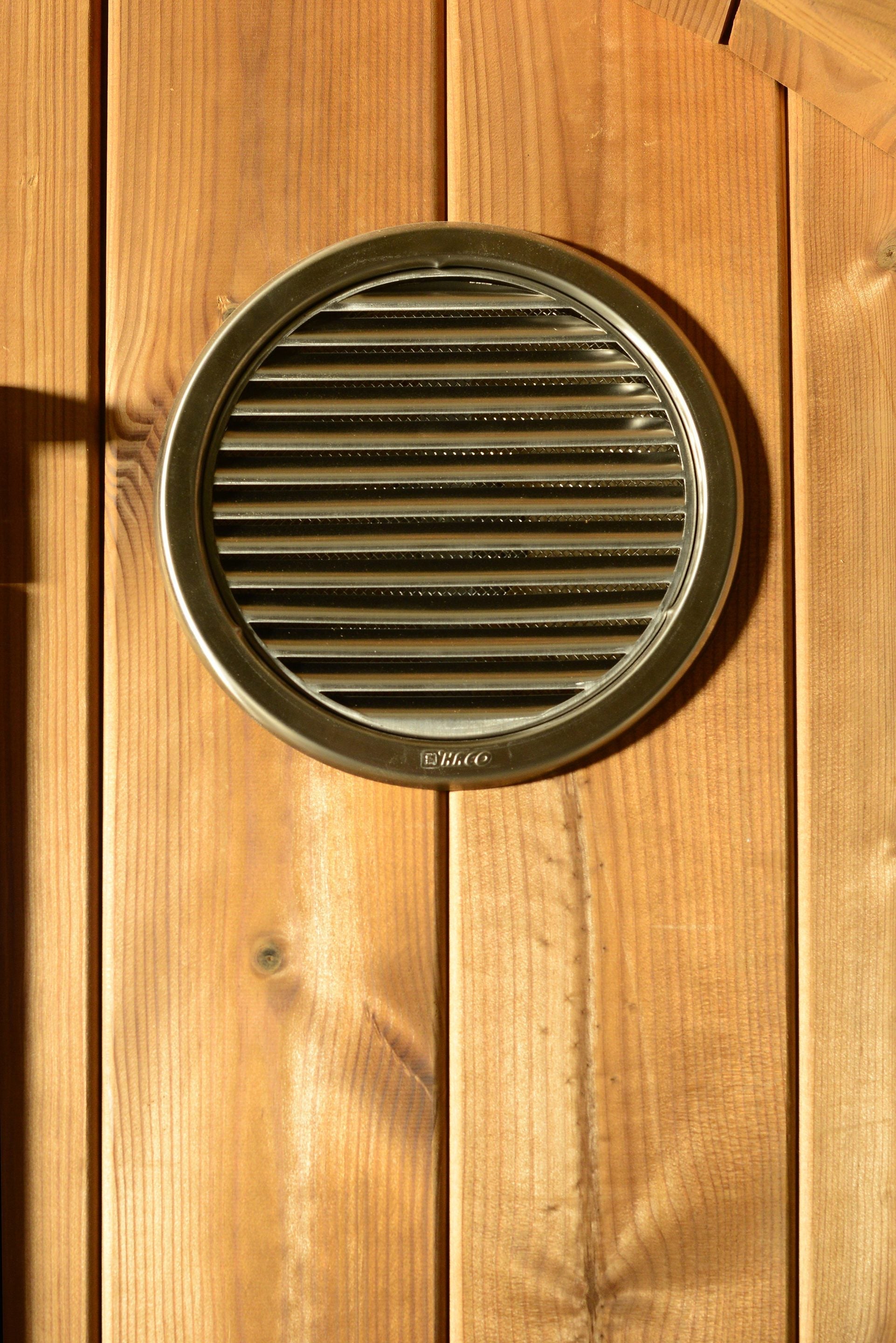 ThermaSol Kuuma V2 - Nordic Pine, 4-6 Person, Outdoor Barrel Sauna