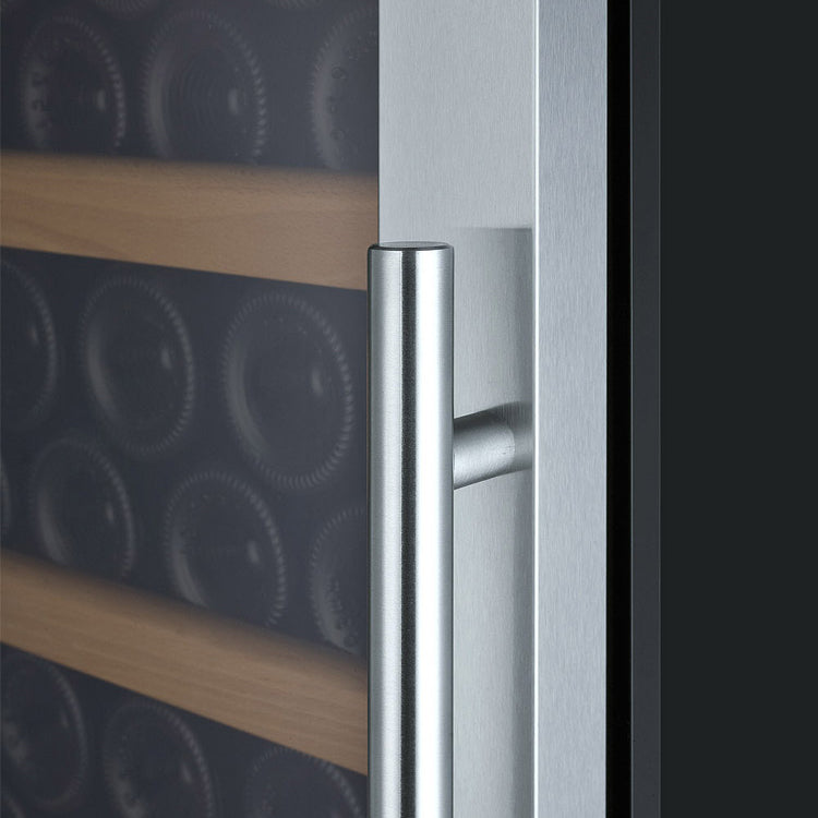 Allavino Vite Series 277 Bottle Single Zone Freestanding Large Capacity Wine Refrigerator with Stainless Steel Door - Right Hinge