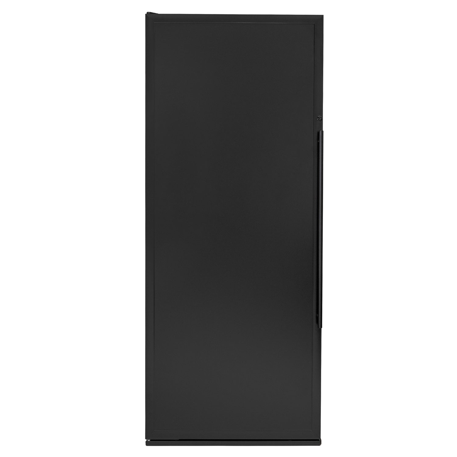 Allavino Vite Series 305 Bottle Single Zone Freestanding Large Capacity Wine Refrigerator with Solid Black Door - Left Hinge
