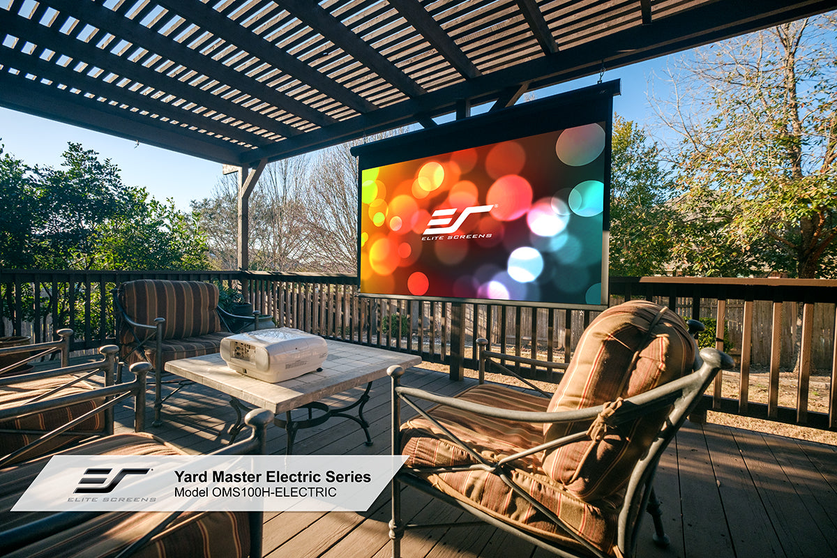 Elite Screens Yard Master Electric Series
