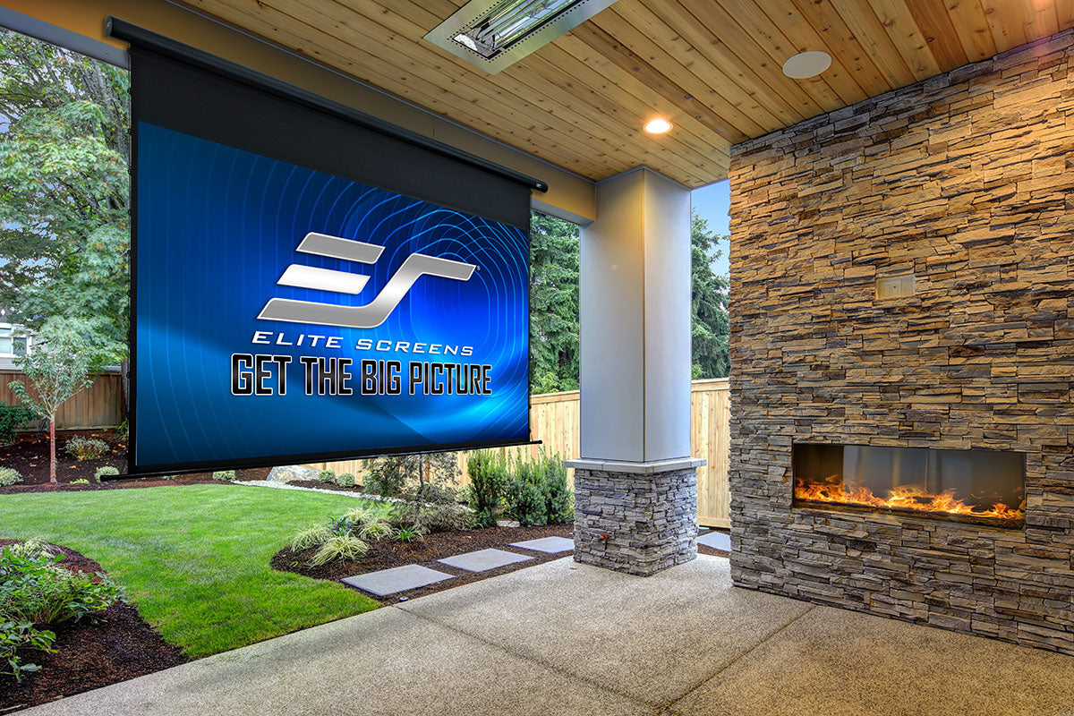 Elite Screens Yard Master Manual Tension Series