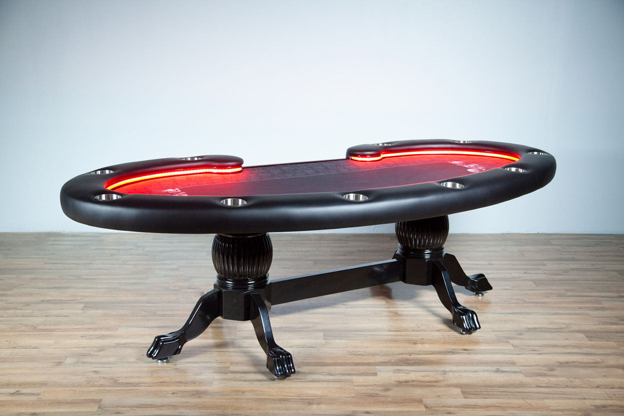 BBO Poker Table The Lumen HD LED Poker Table (2BBO-LUM)