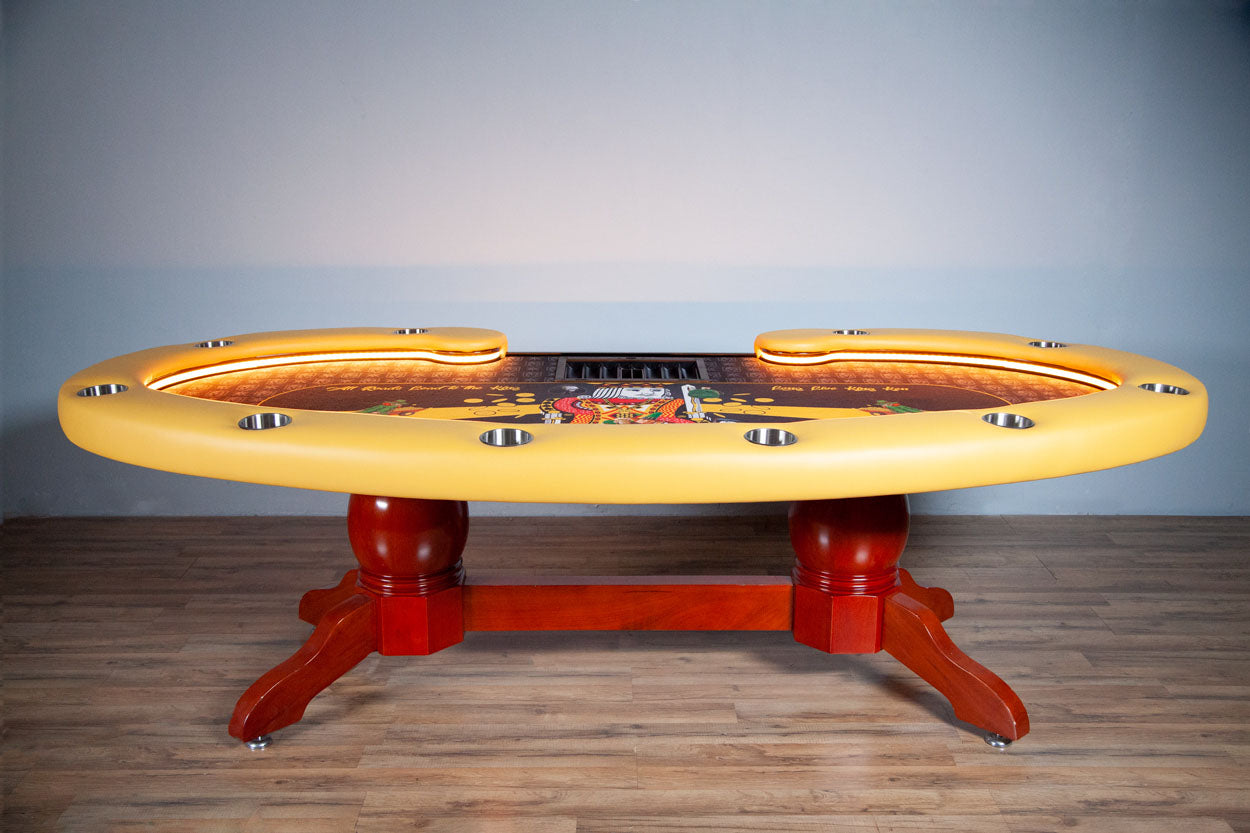 BBO Poker Table The Lumen HD LED Poker Table (2BBO-LUM)