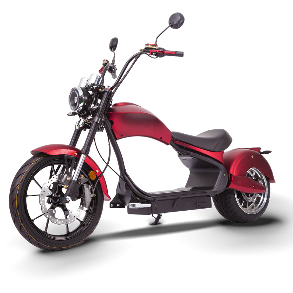 SoverSky 4000w-45MPH SoverSky MH3 Lithium Chopper Scooter Electric Motorcycle