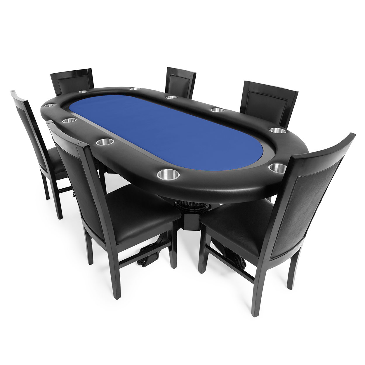 BBO Poker Table The Elite Poker Table with Black Racetrack (2BBO-ELT)