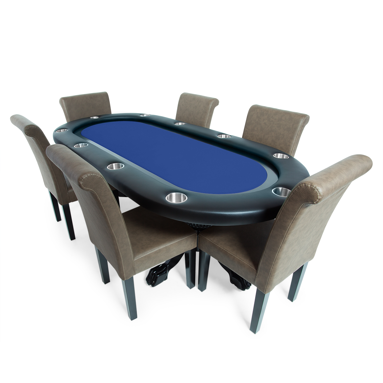 BBO Poker Table The Elite Poker Table with Black Racetrack (2BBO-ELT)