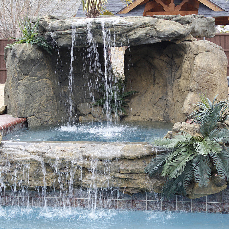 Universal Rocks "Grotto" Swimming Pool Waterfall - GRT