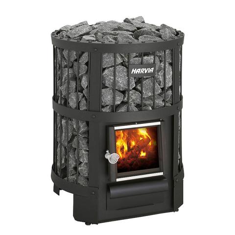 Harvia WK150LD Legend Series 16.0kW Wood Sauna Stove Black
