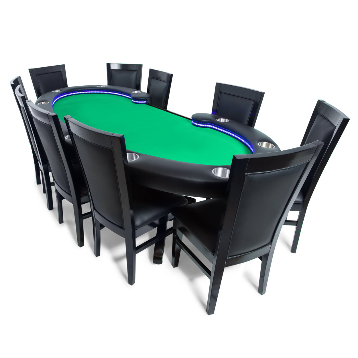 BBO Poker Table The Lumen HD LED Poker Table (2BBO-LUM)