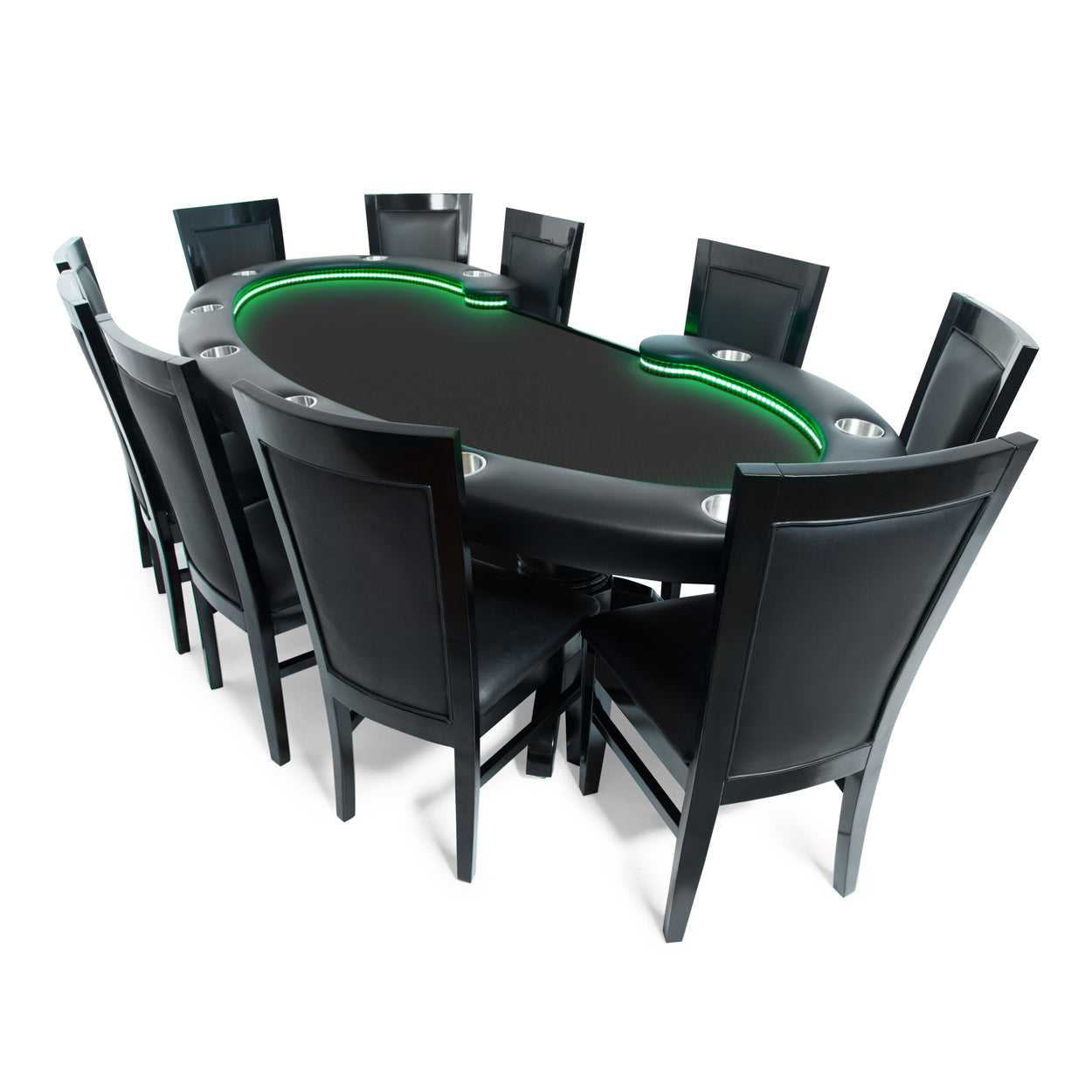 BBO Poker Table The Lumen HD LED Poker Table (2BBO-LUM)