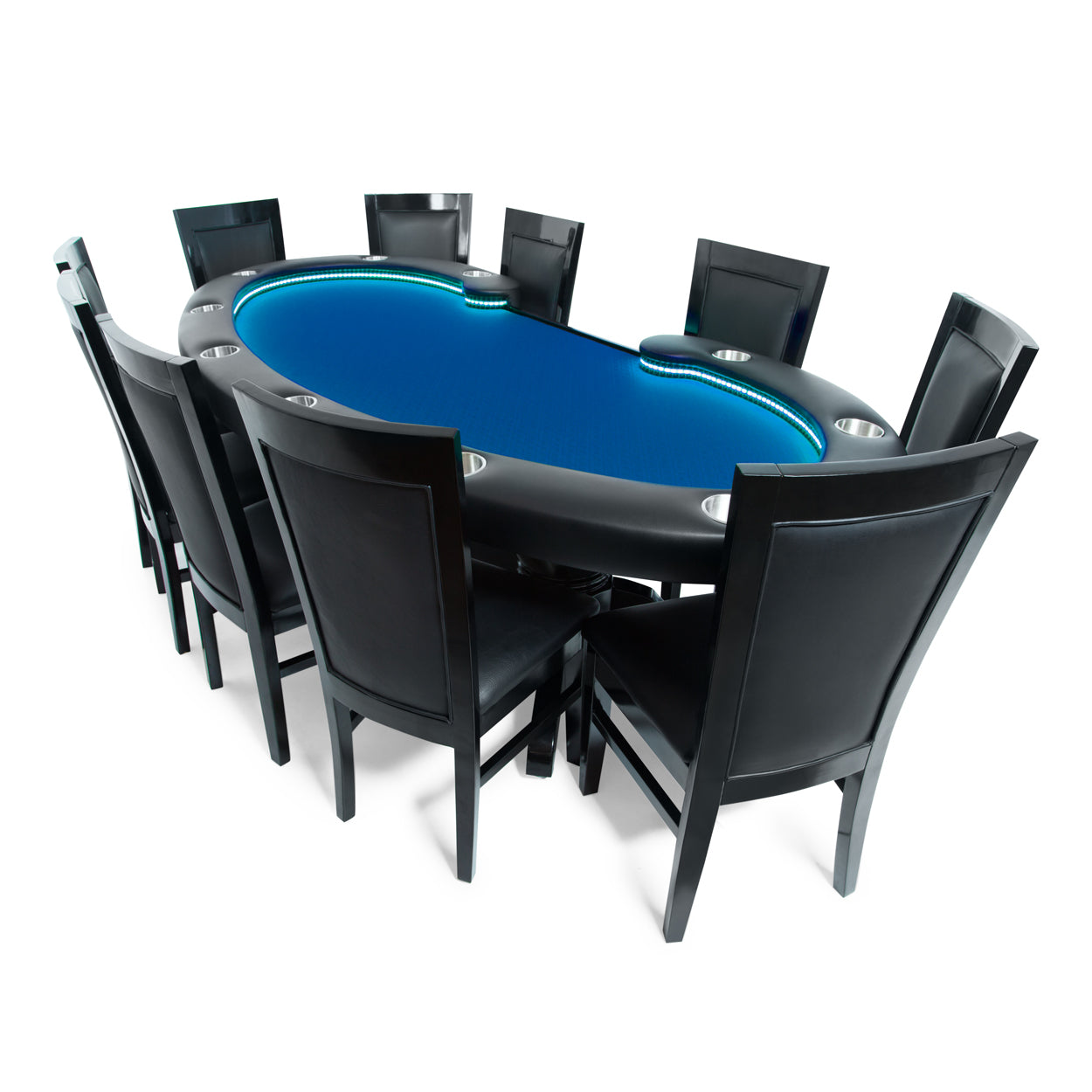 BBO Poker Table The Lumen HD LED Poker Table (2BBO-LUM)