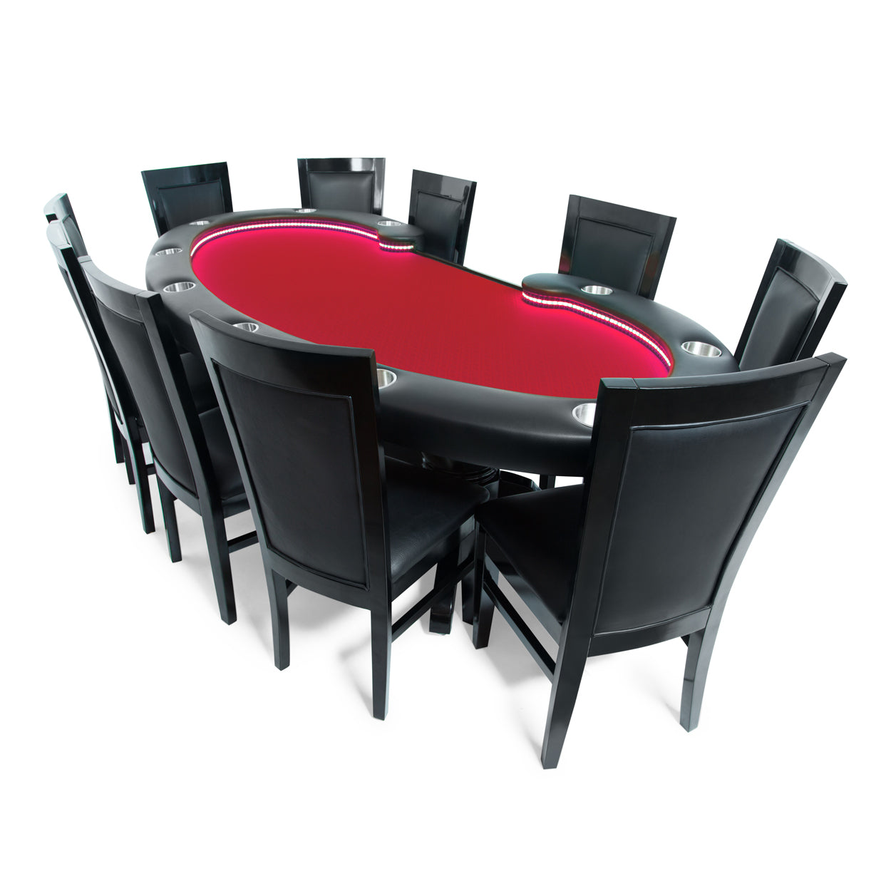 BBO Poker Table The Lumen HD LED Poker Table (2BBO-LUM)