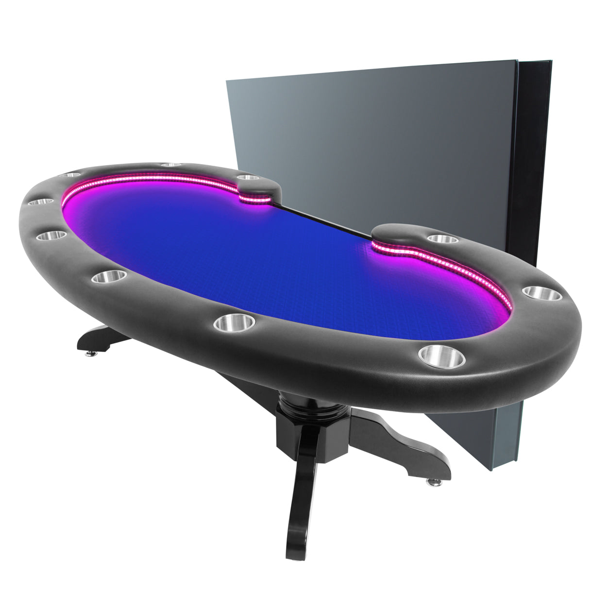 BBO Poker Table The Lumen HD LED Poker Table (2BBO-LUM)