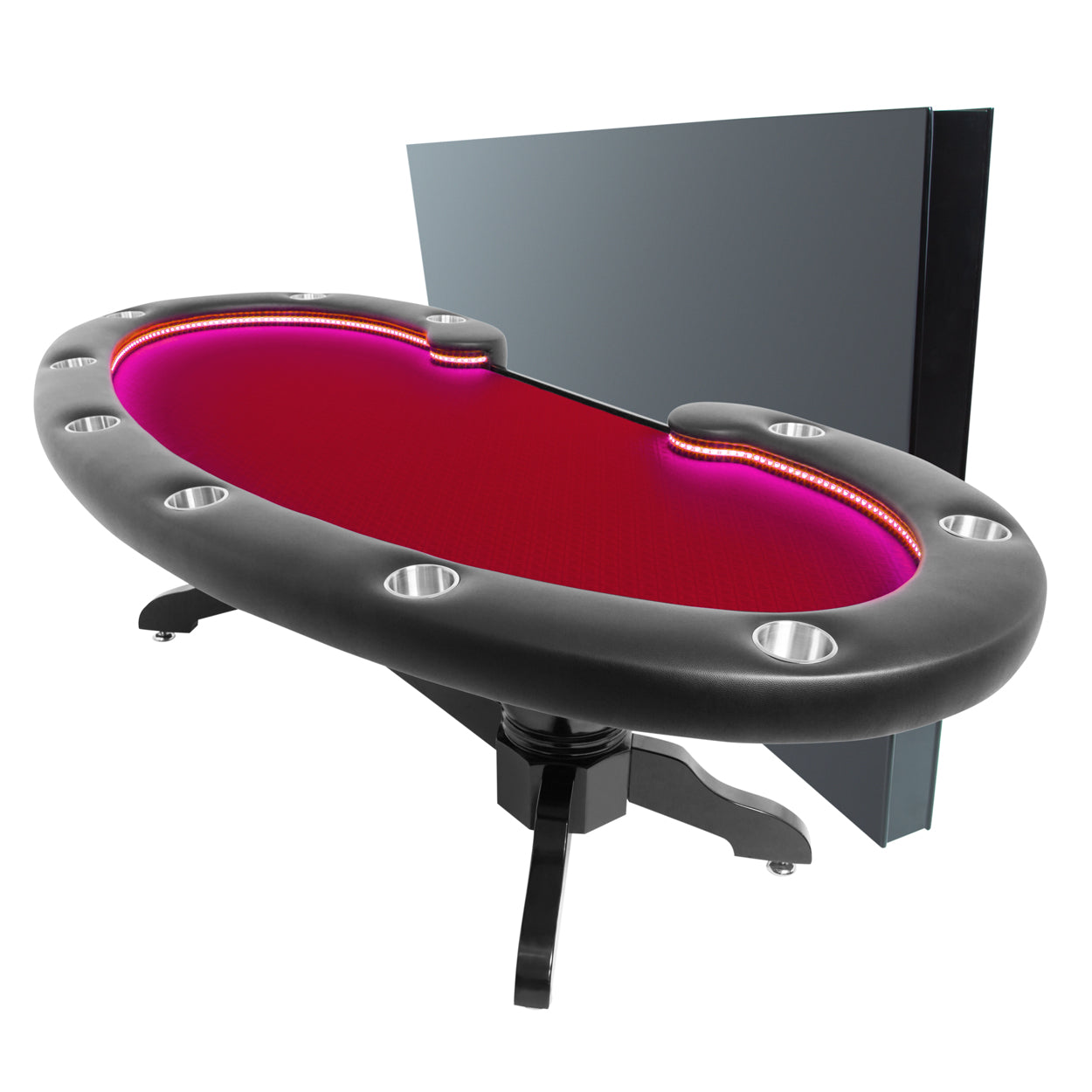 BBO Poker Table The Lumen HD LED Poker Table (2BBO-LUM)
