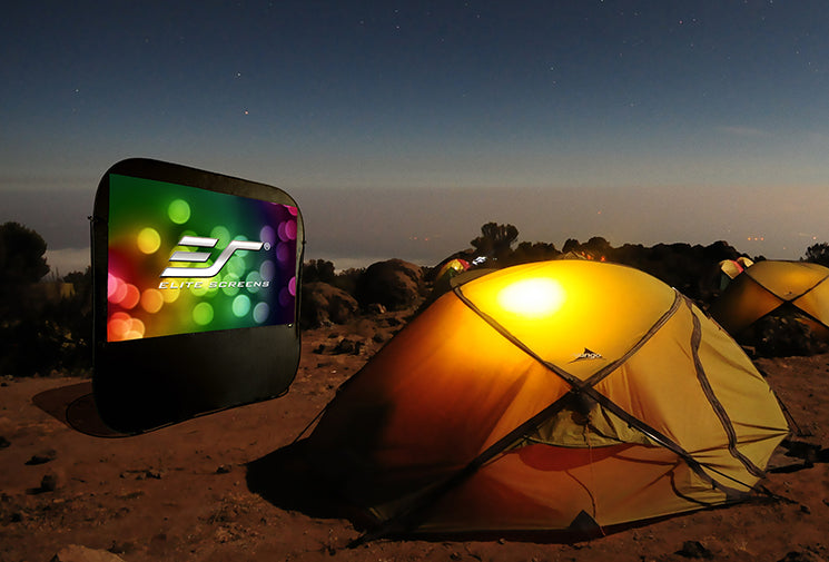 Elite Screens Pop-up Cinema Series