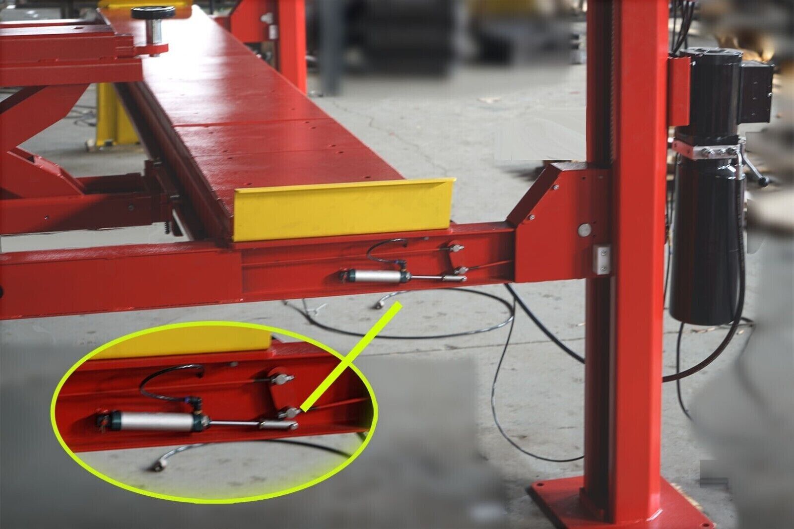 KT-4H150 Heavy Duty 4-Post Alignment Lift 15,000lbs. Rolling Jack Included