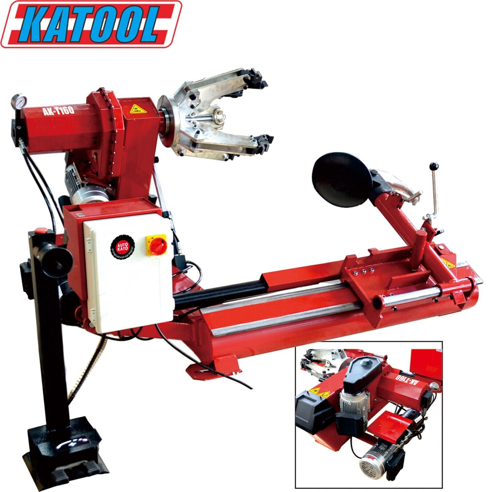 Tire Changer Machine Katool KT-T160 and Wheel Balancer KT-B790 Tires Repair
