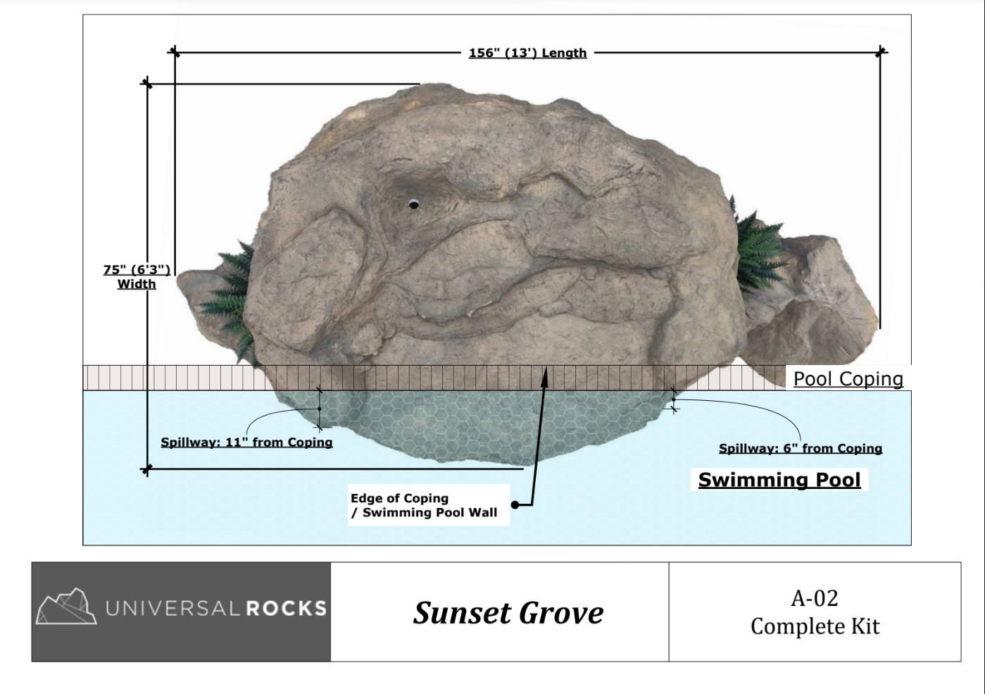 Universal Rocks Sunset Grove Kit - SUNSET-COLLECTION