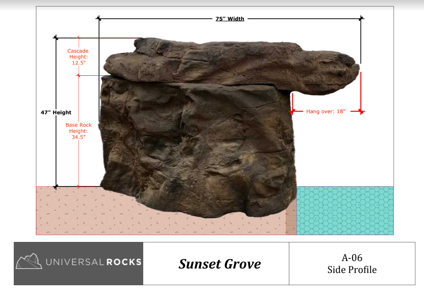 Universal Rocks Sunset Grove Kit - SUNSET-COLLECTION