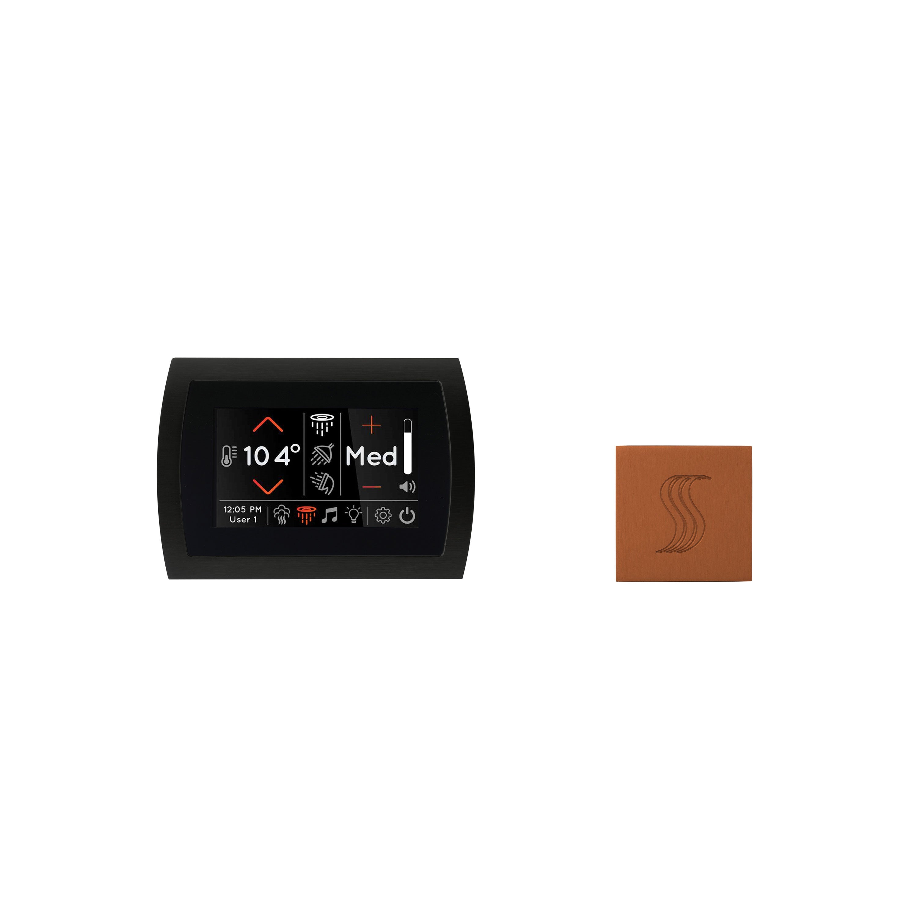 ThermaSol STC-SVSQ Signatouch Steam Control and Steam Head Kit Square