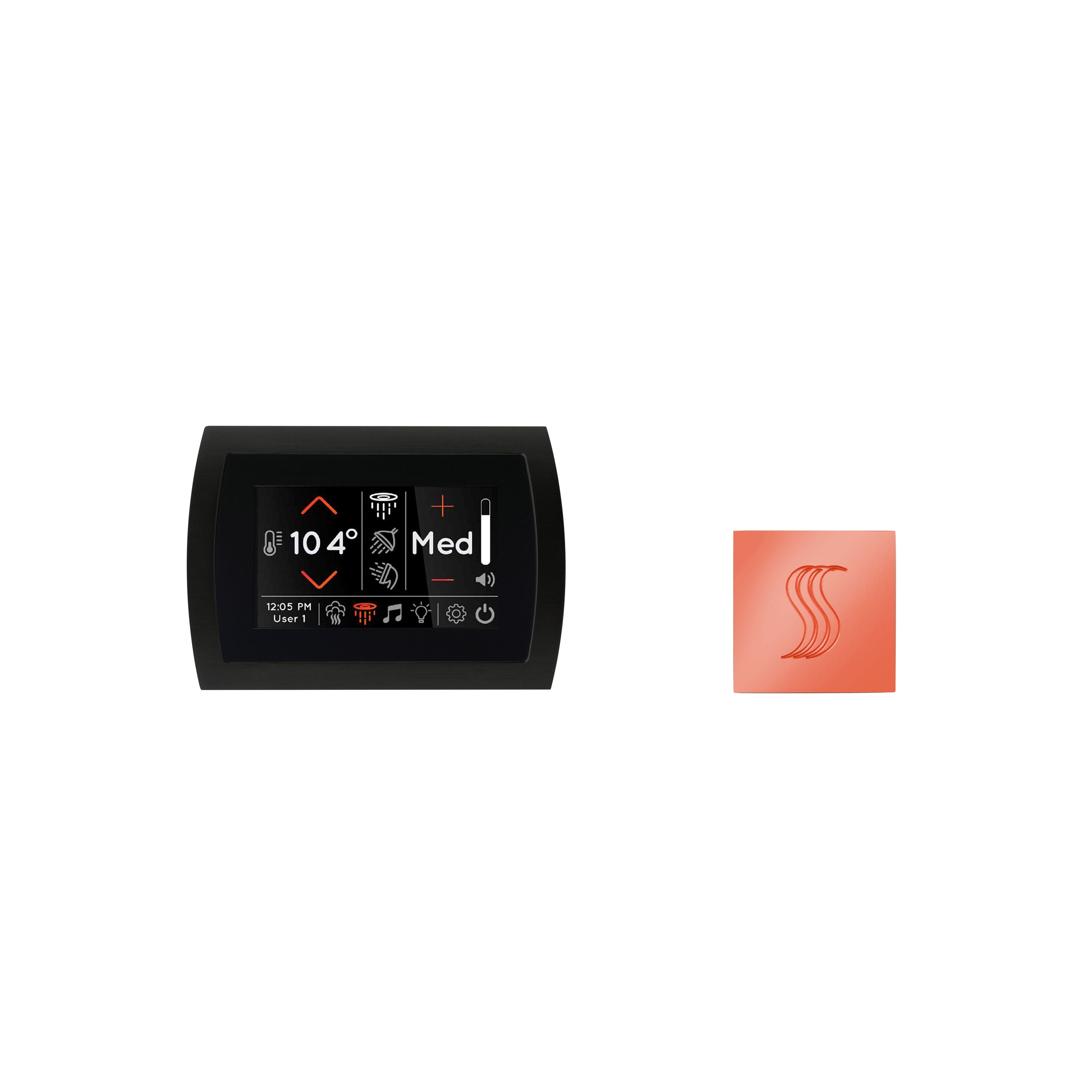 ThermaSol STC-SVSQ Signatouch Steam Control and Steam Head Kit Square