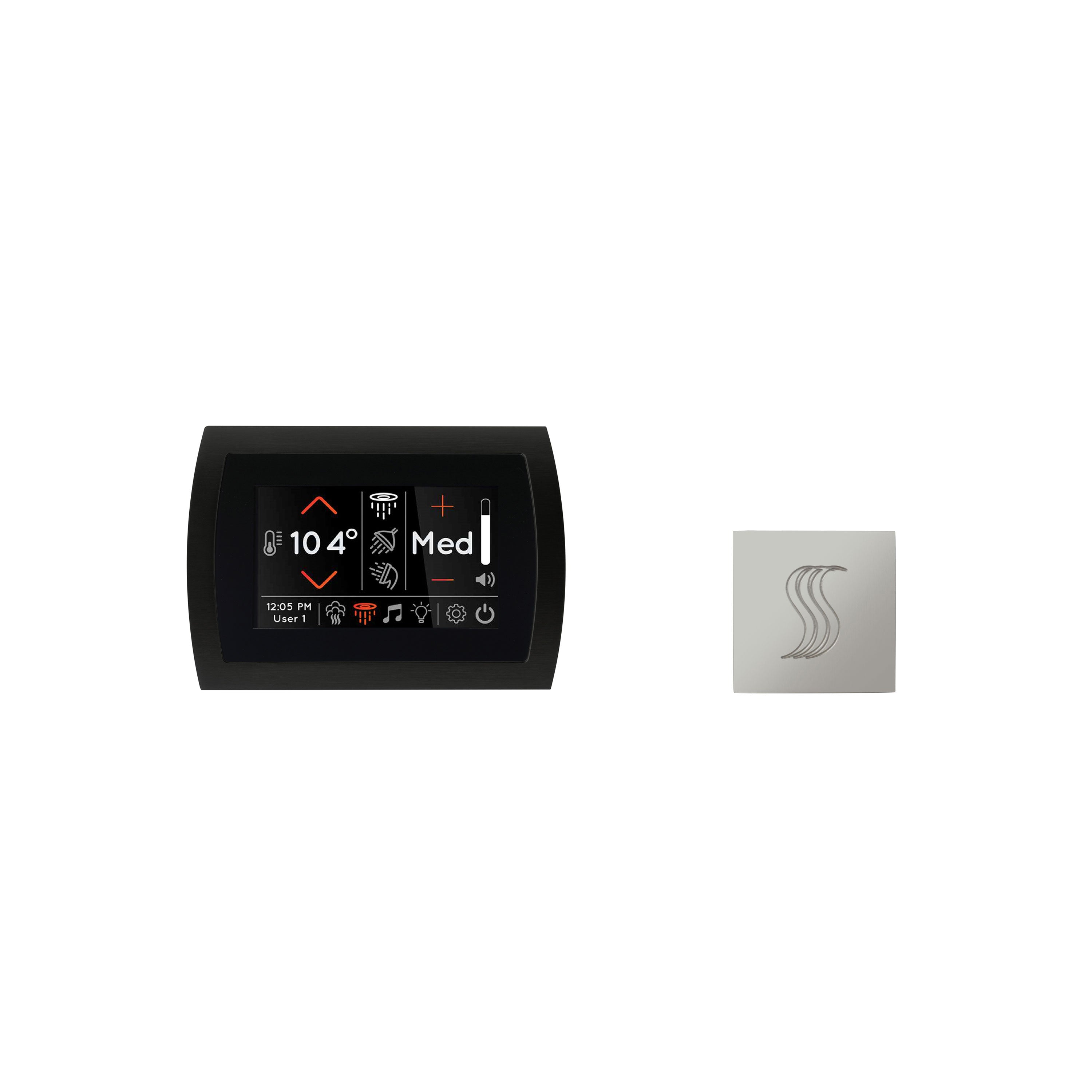 ThermaSol STC-SVSQ Signatouch Steam Control and Steam Head Kit Square
