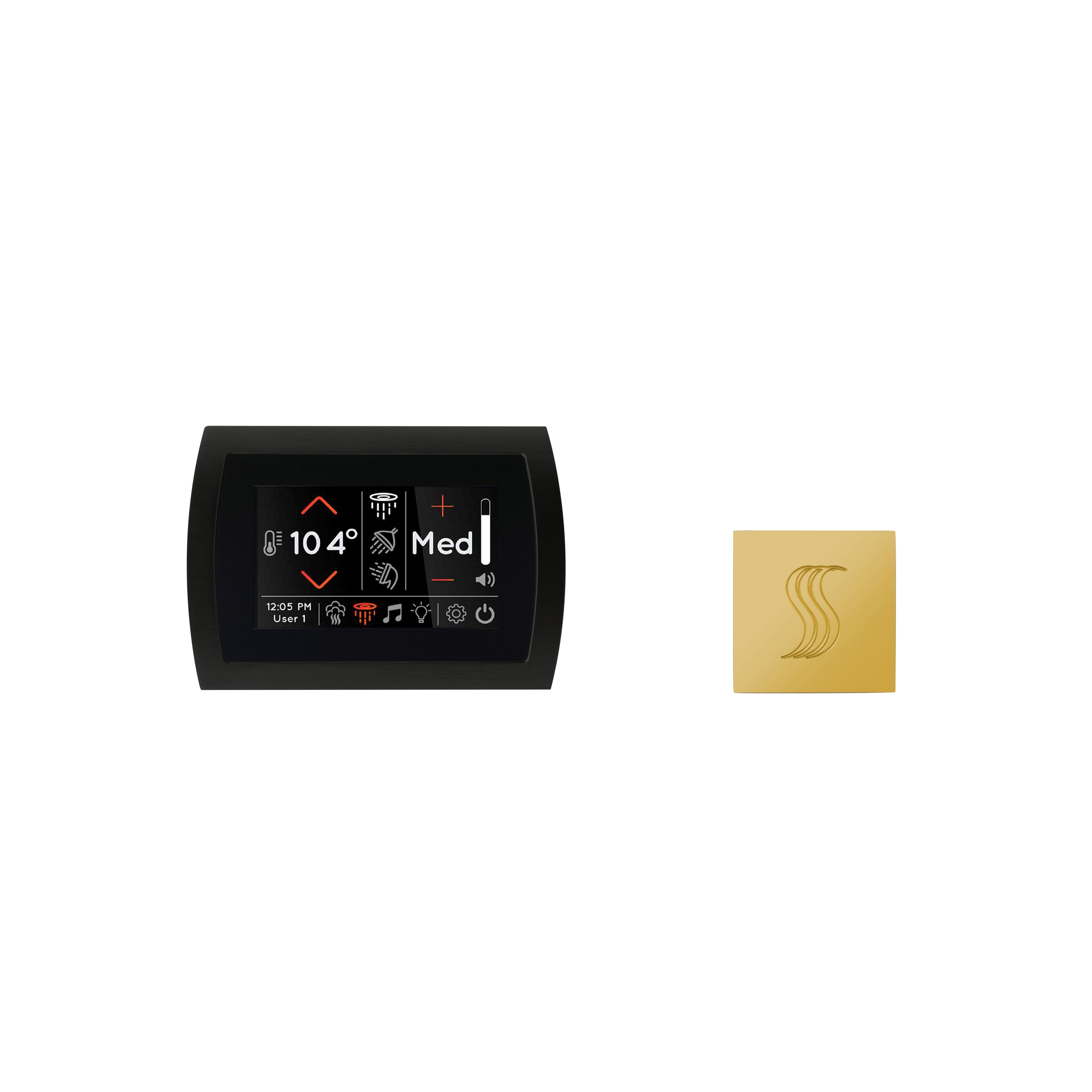 ThermaSol STC-SVSQ Signatouch Steam Control and Steam Head Kit Square