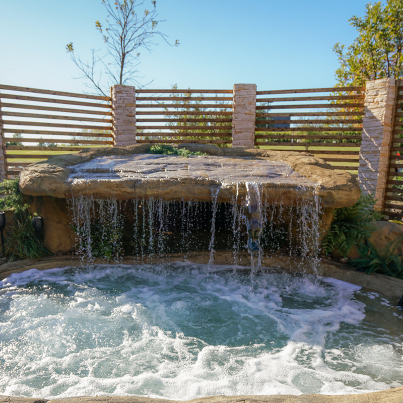 Universal Rocks "Sunbake Falls" Swimming Pool Waterfall - SBF