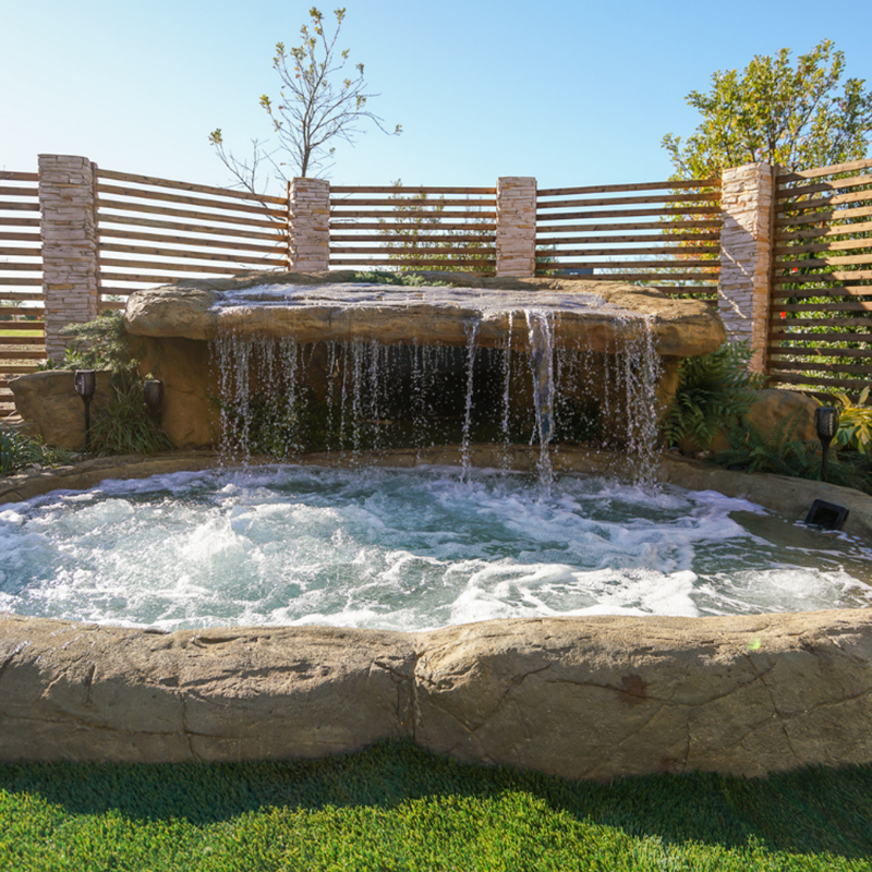 Universal Rocks "Sunbake Falls" Swimming Pool Waterfall - SBF
