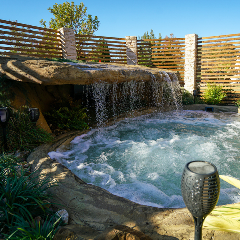 Universal Rocks "Sunbake Falls" Swimming Pool Waterfall - SBF