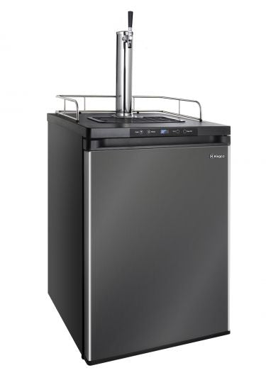 Kegco 24" Wide Digital Kegerator – Single, Dual & Triple Tap | Black, Stainless Steel & Black Stainless Steel