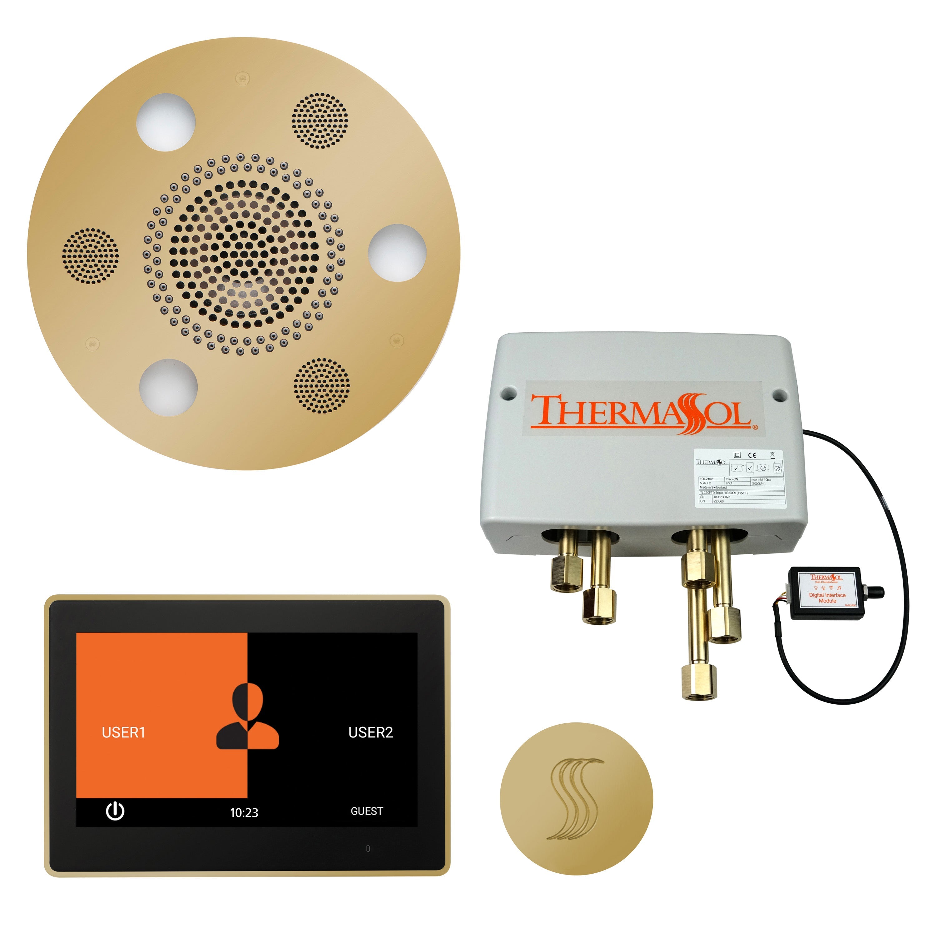 ThermaSol The Total Wellness Package with 10" ThermaTouch Round