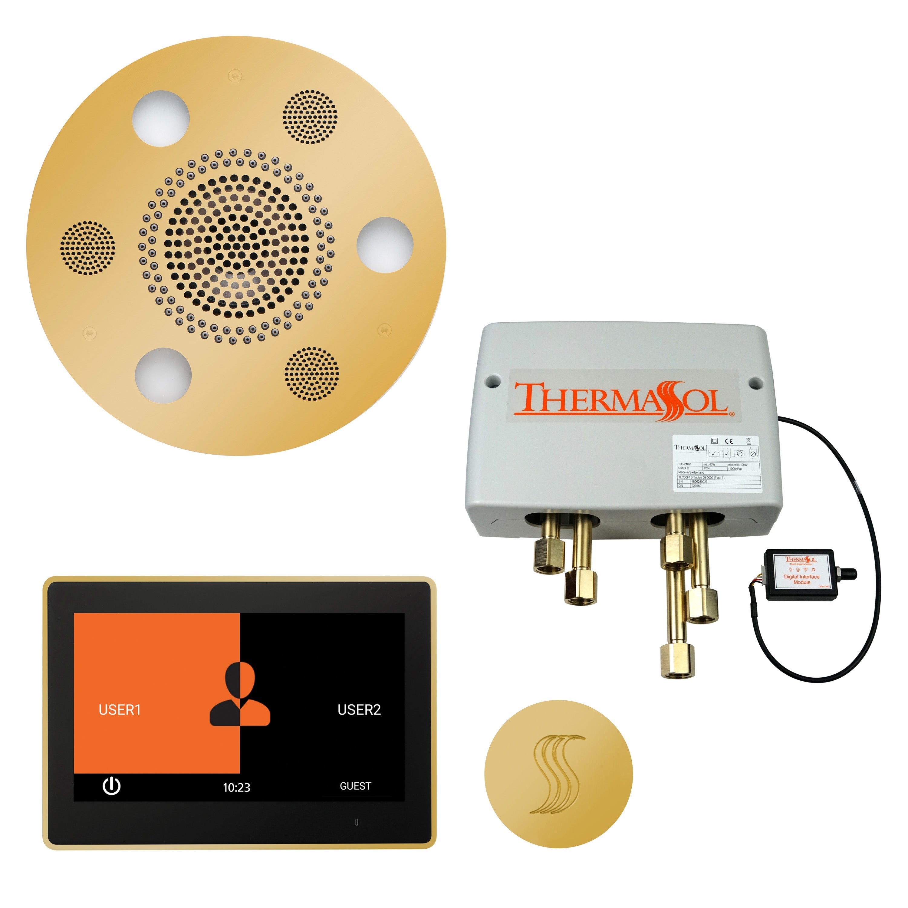 ThermaSol The Total Wellness Package with 10" ThermaTouch Round