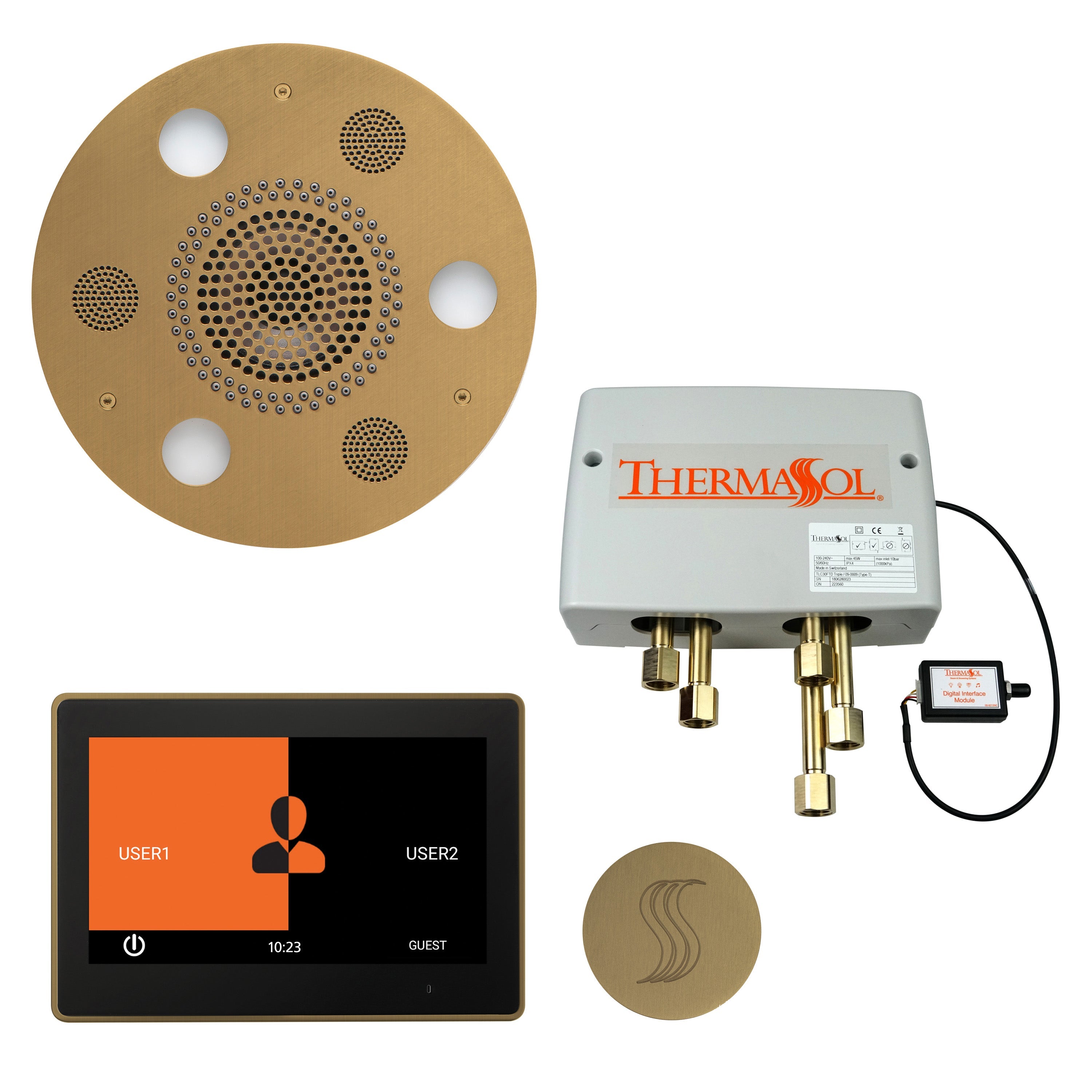 ThermaSol The Total Wellness Package with 10" ThermaTouch Round
