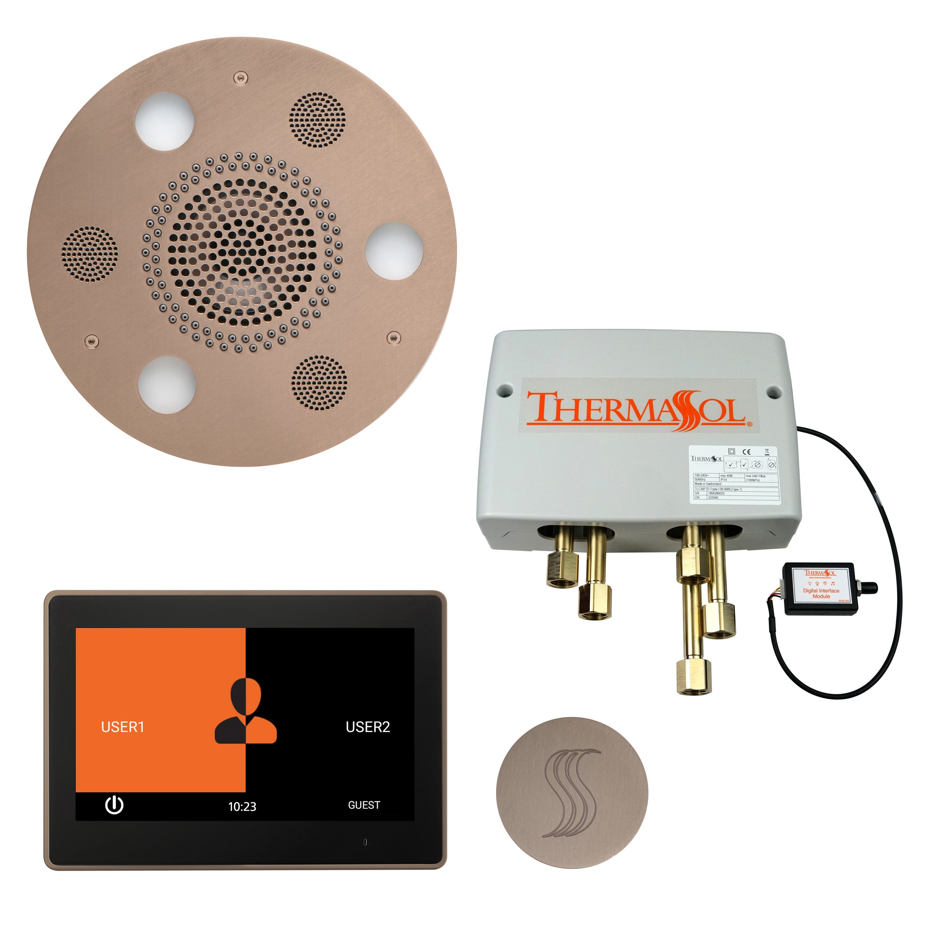 ThermaSol The Total Wellness Package with 10" ThermaTouch Round
