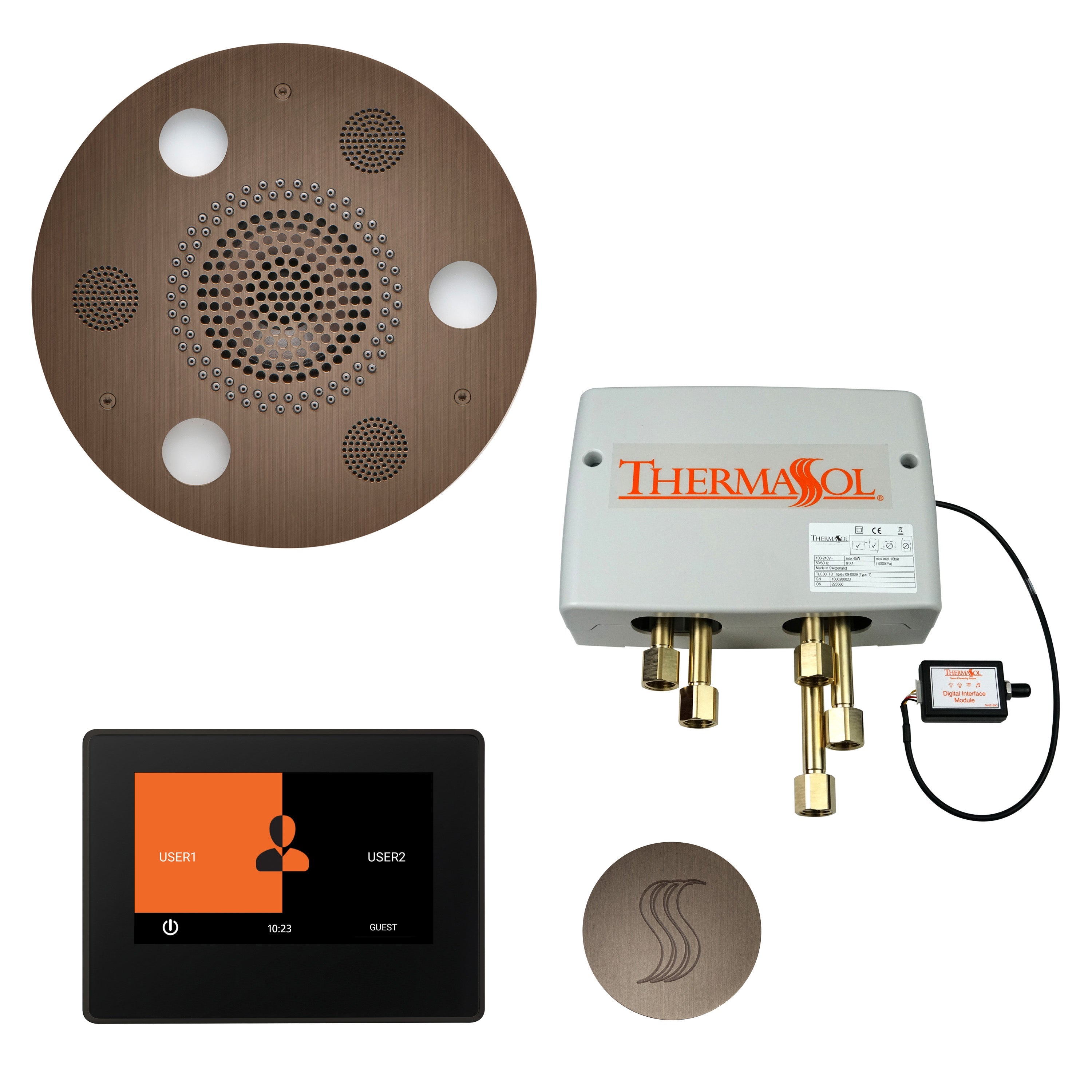 ThermaSol The Total Wellness Package with 7" ThermaTouch Round