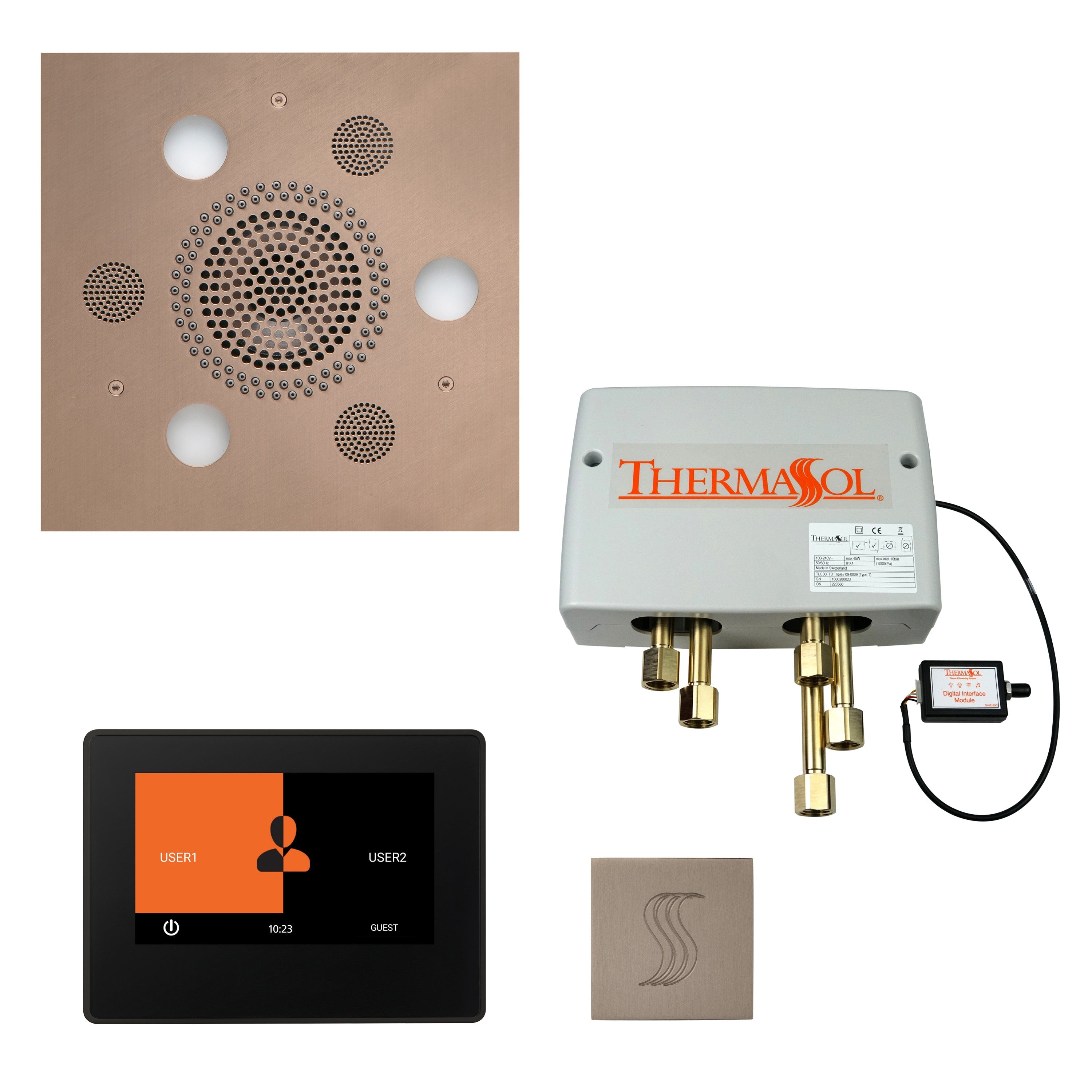 ThermaSol The Total Wellness Package with 7" ThermaTouch Square