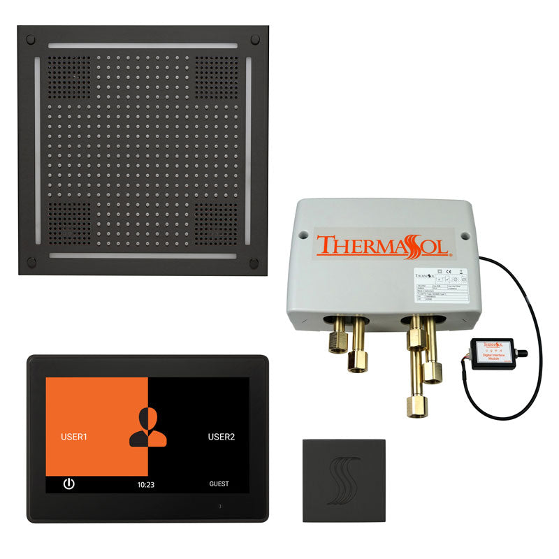 ThermaSol The Total Wellness Hydrovive Package with 10 Inch ThermaTouch Square