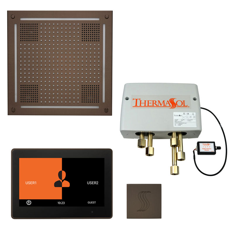 ThermaSol The Total Wellness Hydrovive Package with 10 Inch ThermaTouch Square
