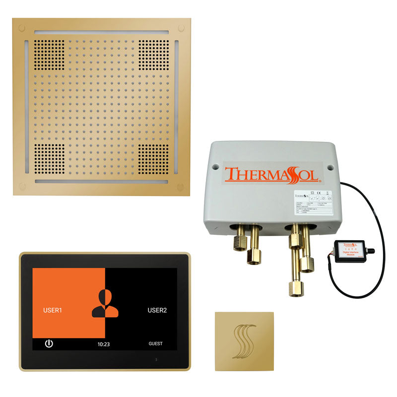 ThermaSol The Total Wellness Hydrovive Package with 10 Inch ThermaTouch Square