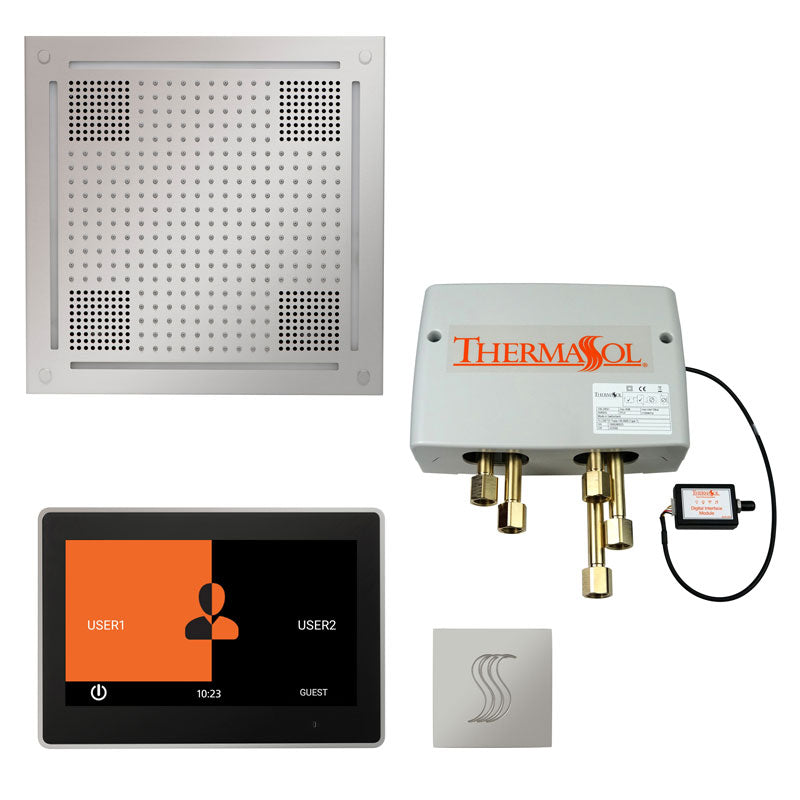 ThermaSol The Total Wellness Hydrovive Package with 10 Inch ThermaTouch Square